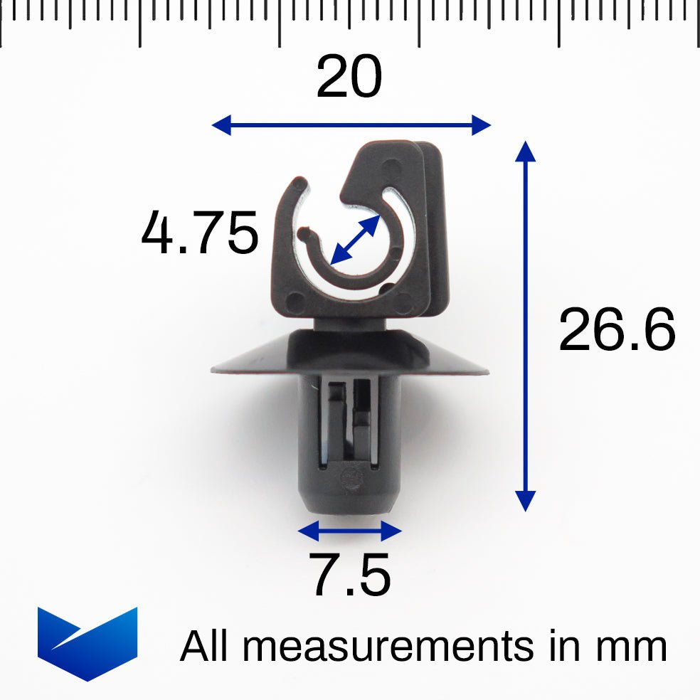 Hose Line Clip, Black - image 2