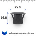 Positioning Clip, Black - image 2