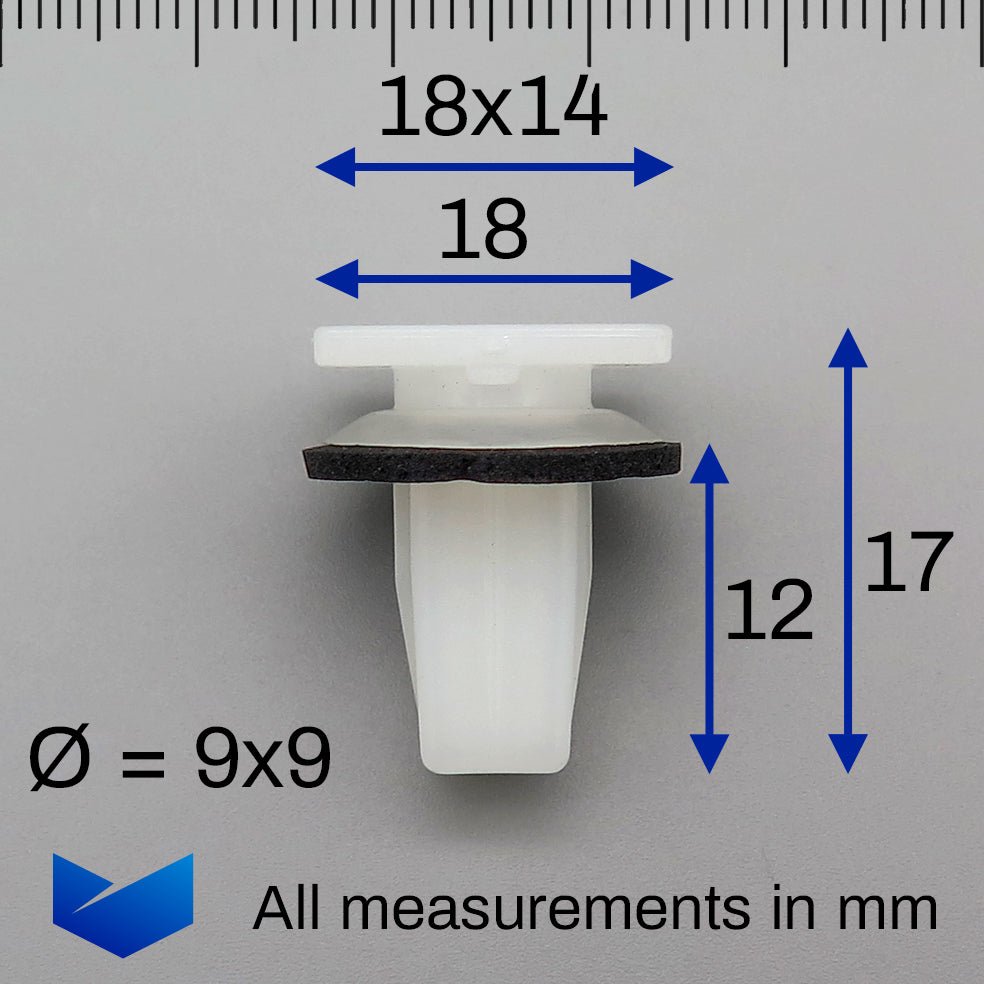 Mounting Grommet, White - image 2