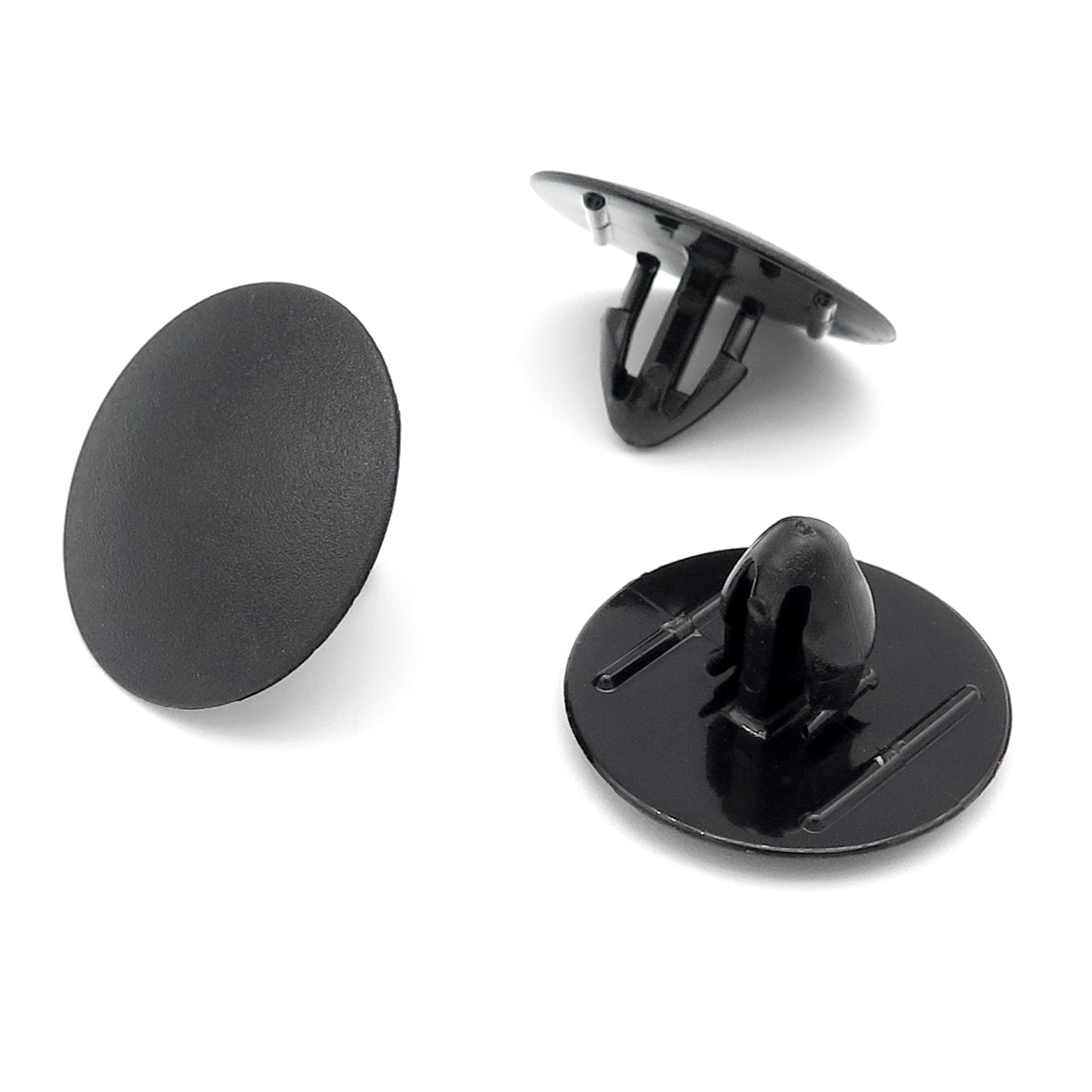 Push Button Retainer, Black