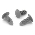 Fir Tree Clip, 7mm Hole, 16mm Head, Light Grey