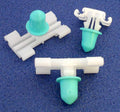 Exterior Side Moulding Clip, with Rubber Grommet
