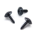 Metal Screw, Slot Headed, Black