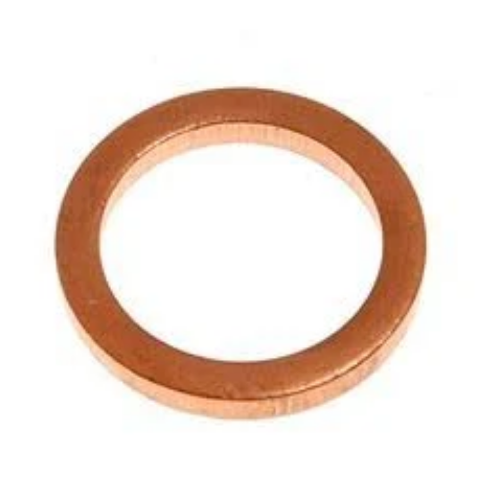 Copper Flat Washer M8 x 11.5mm x 1mm - Evelyne Bolts®