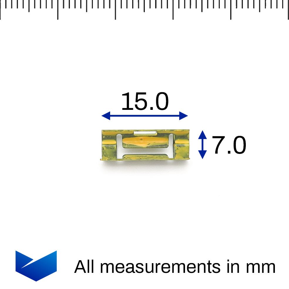 Metal Spring Clip, Spring Steel, Phosphate Coating - image 2