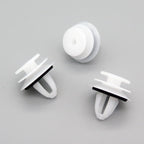Trim Panel Clips, White with Washer