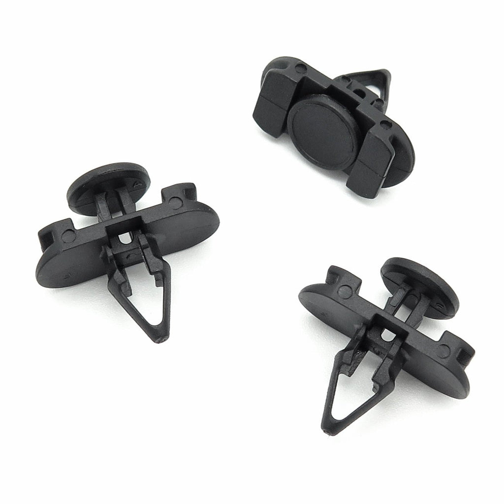 Push Fit Door Seal Clip, Black
