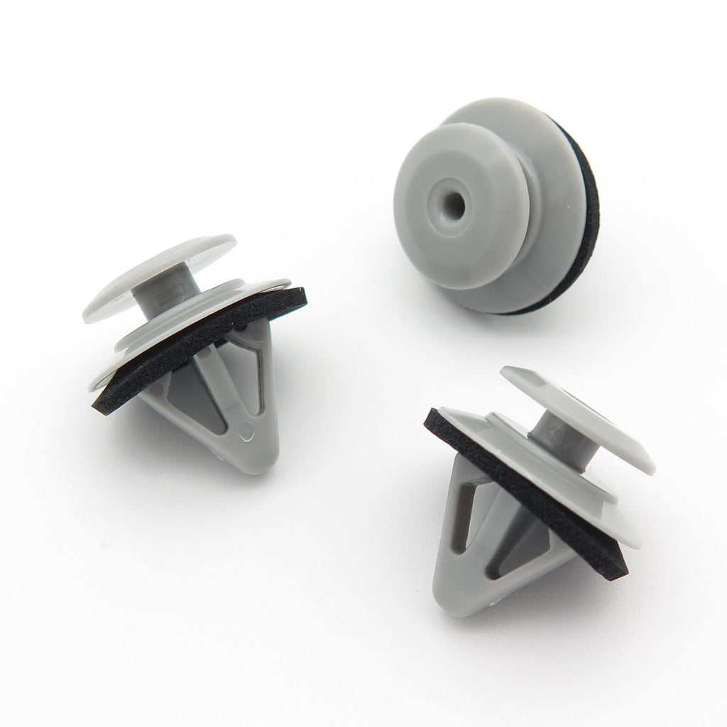 Moulding Clip, Grey with Foam Washer