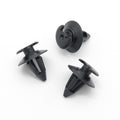 Interior Door Card & Trim Panel Clip, Cut Out Head, Black