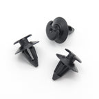 Interior Door Card & Trim Panel Clip, Cut Out Head, Black