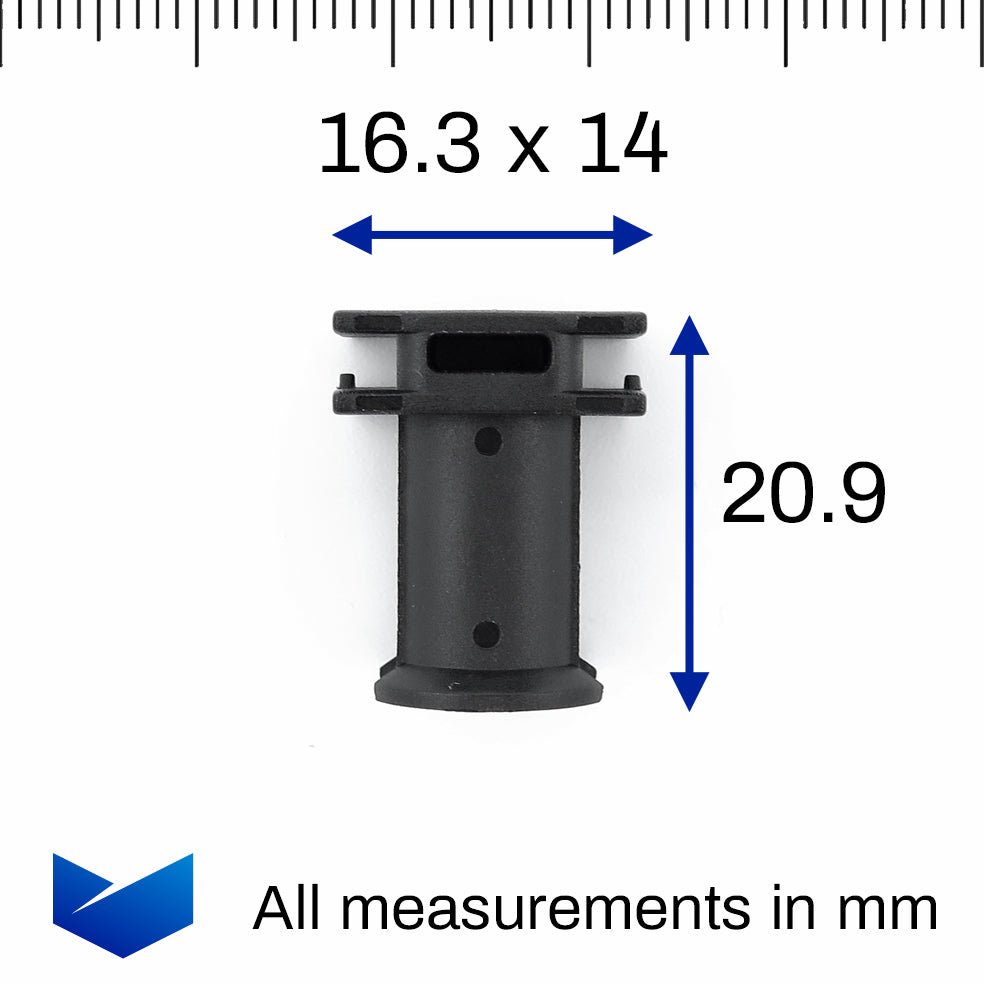 Sill Moulding Clip, Black - image 2