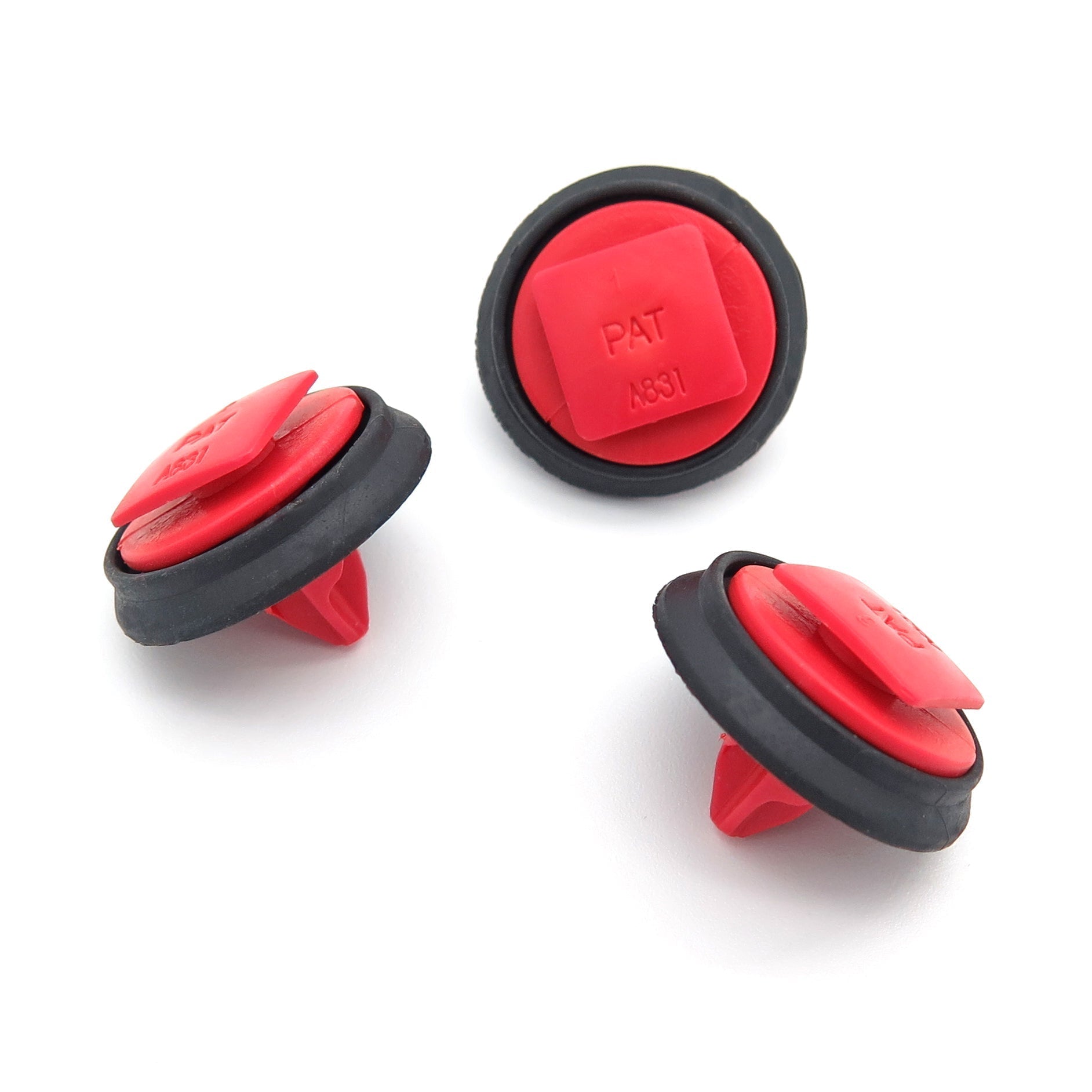 Trim Moulding Clip, Red with Seal