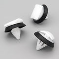 Moulding Clip with Integrated Rubber Seal
