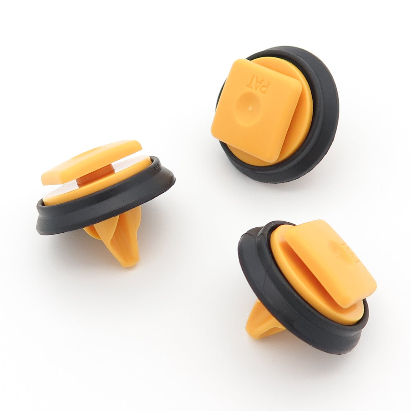 Exterior Moulding Clip, Yellow