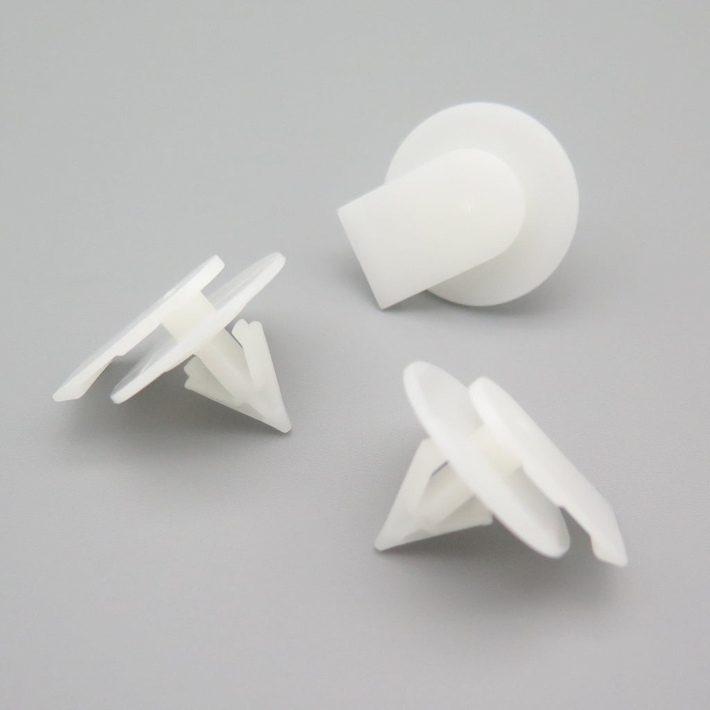 Exterior Trim Moulding Clip, White