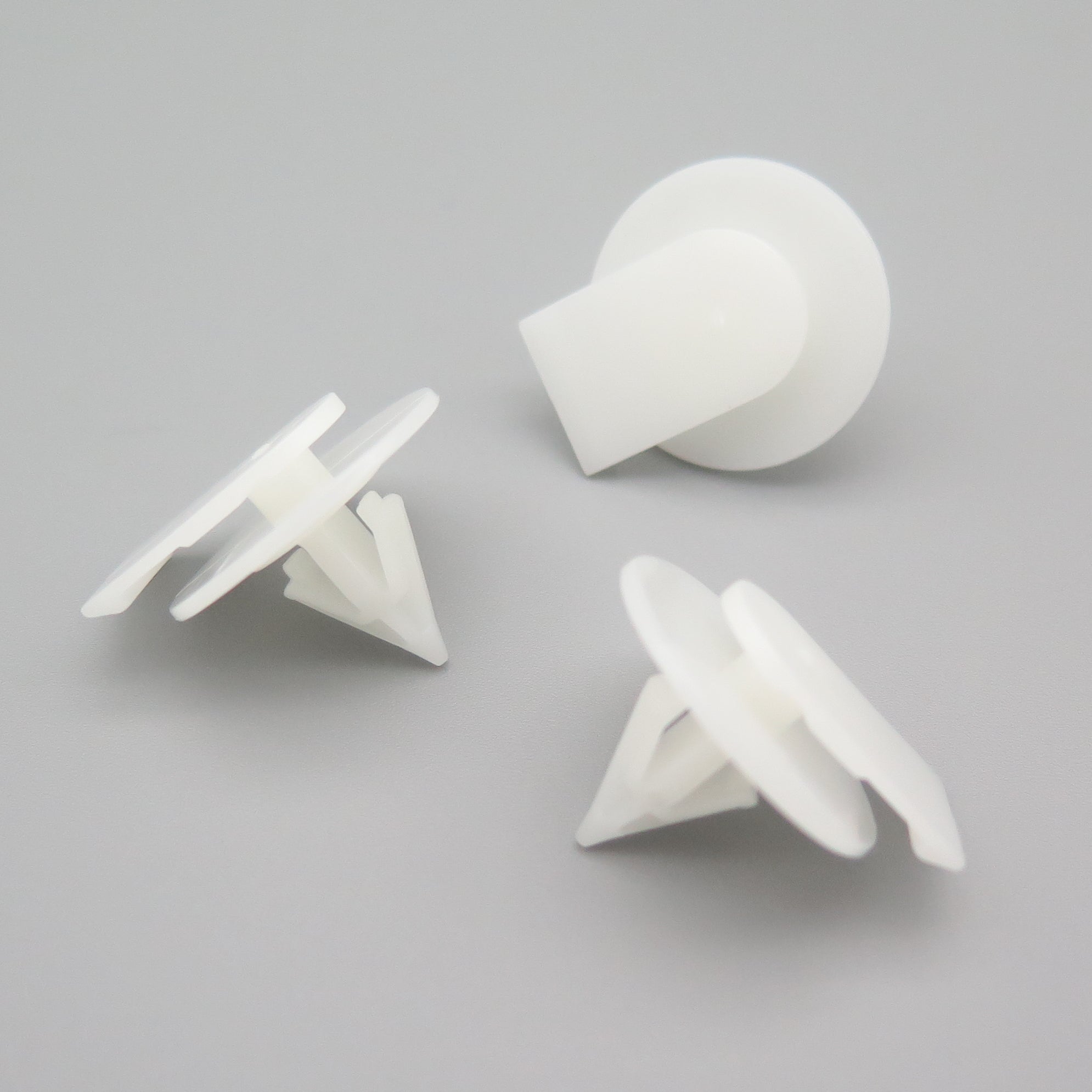Exterior Trim Moulding Clip, White