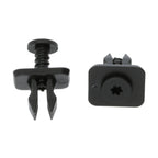 Square Collar Screw Fit Clip, Black - image 3