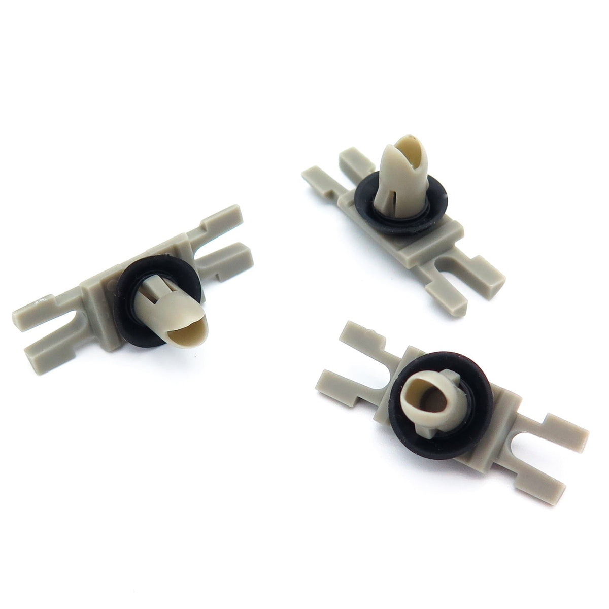 Exterior Trim Strip Clips, Grey with Seal