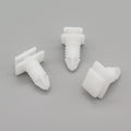 Exterior Moulding Clip, White