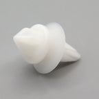 Body Moulding Clips, White - image 3
