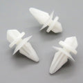 Body Moulding Clips, White