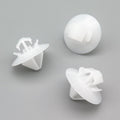 Exterior Moulding Clip, White