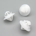 Exterior Moulding Clip, White