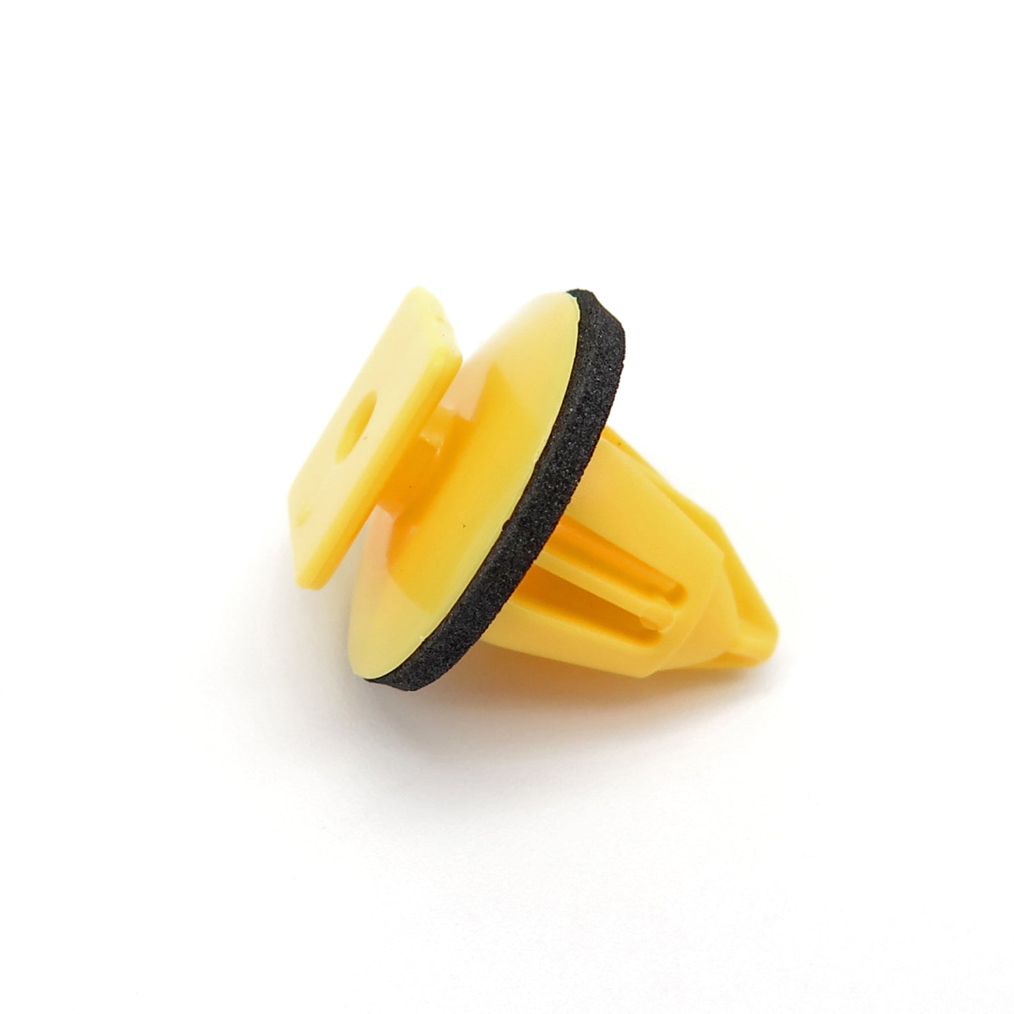 Exterior Trim Moulding Clip with Washer, Yellow - image 3