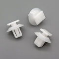 Exterior Moulding Clips, White