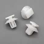 Exterior Moulding Clips, White