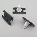 Exterior Moulding Clips, Black & White
