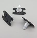 Exterior Moulding Clips, Black & White