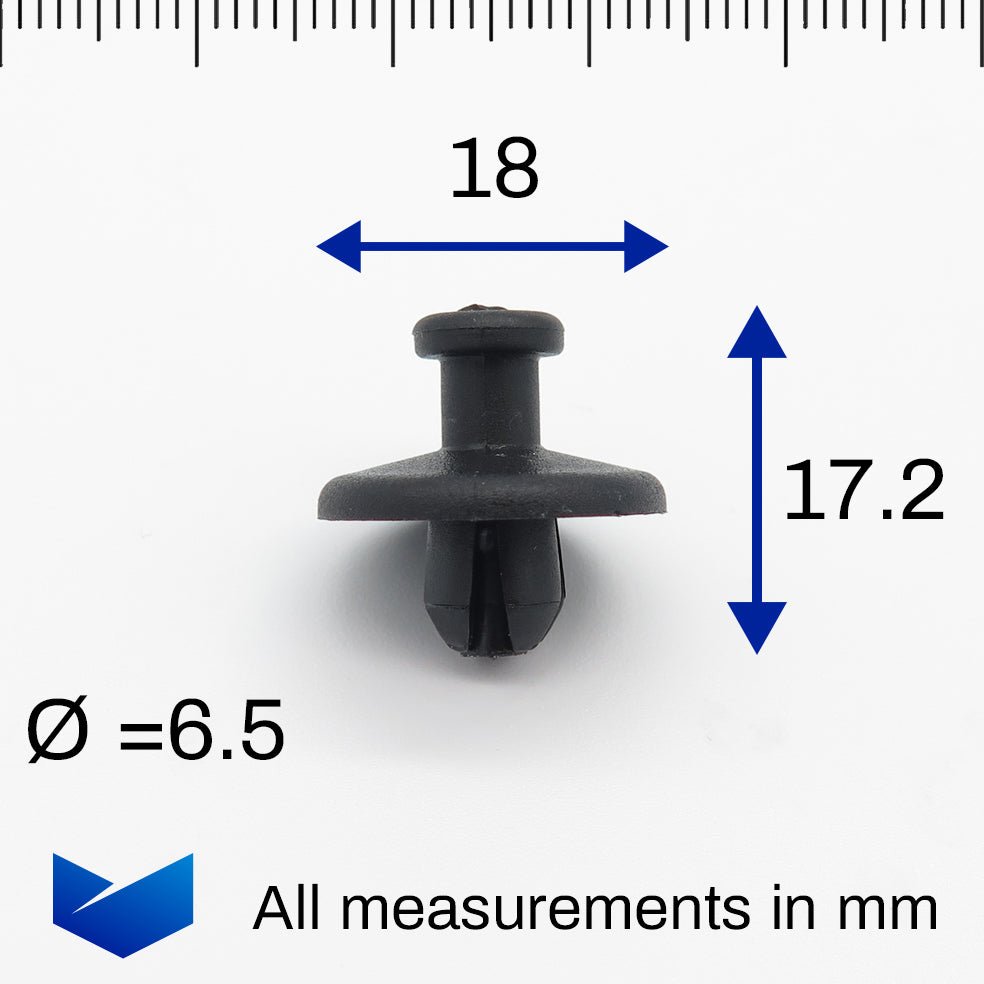 Parcel Shelf Clip, Black - image 2
