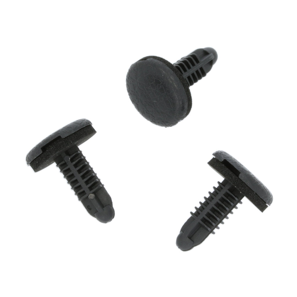Fir Tree Clip, 5mm hole, Black
