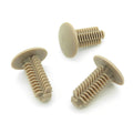 Fir Tree Clip, 8mm Hole, 18mm Head, Beige
