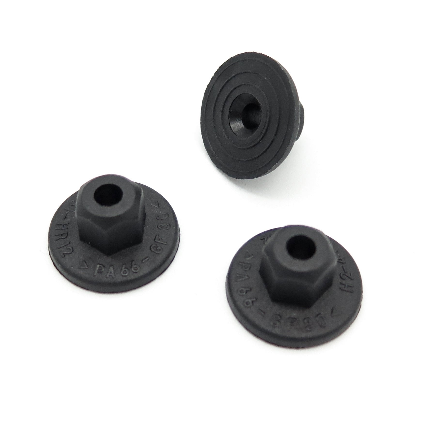 Nut, Plastic, Threadless, 21mm Collar