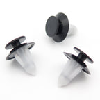 Interior Trim Clip, White / Black
