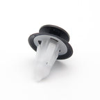 Interior Trim Clip, White / Black - image 3