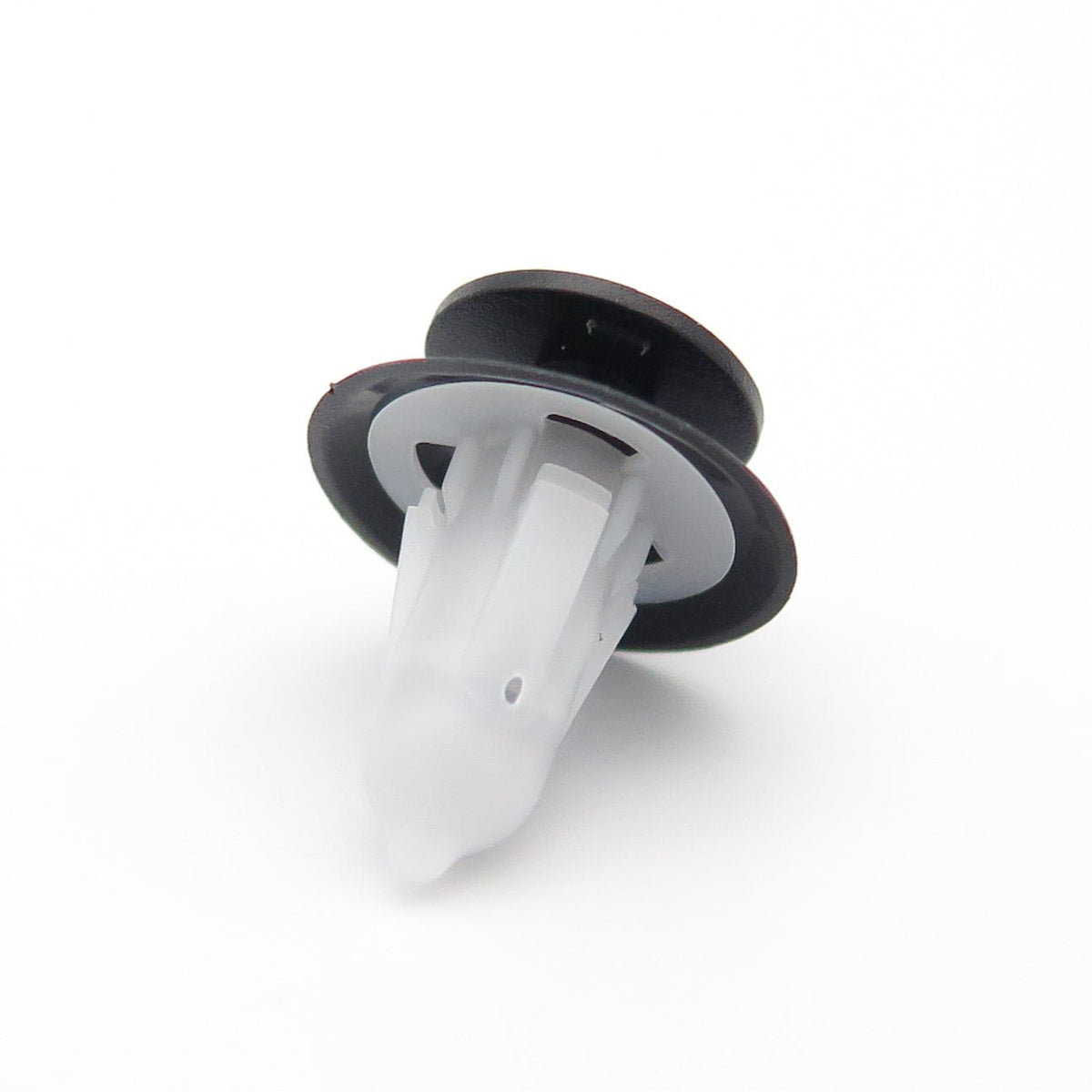 Interior Trim Clip, White / Black - image 3