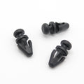 Door Gasket Clip, Round Head, Black