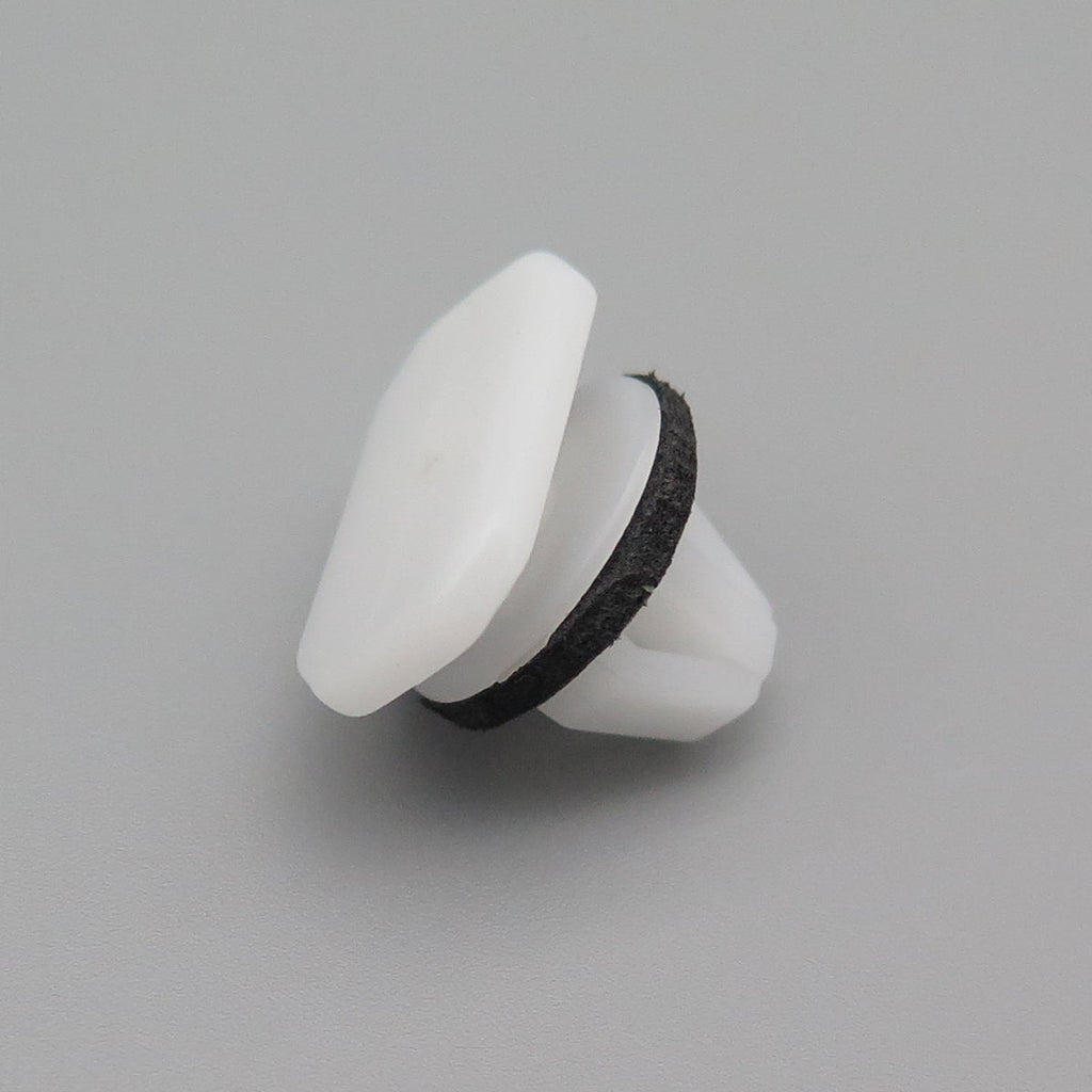 Wheel Arch Trim Mounting Clip, White with Washer - image 3