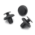 Push Fit Plastic Rivet, 8mm Hole Black