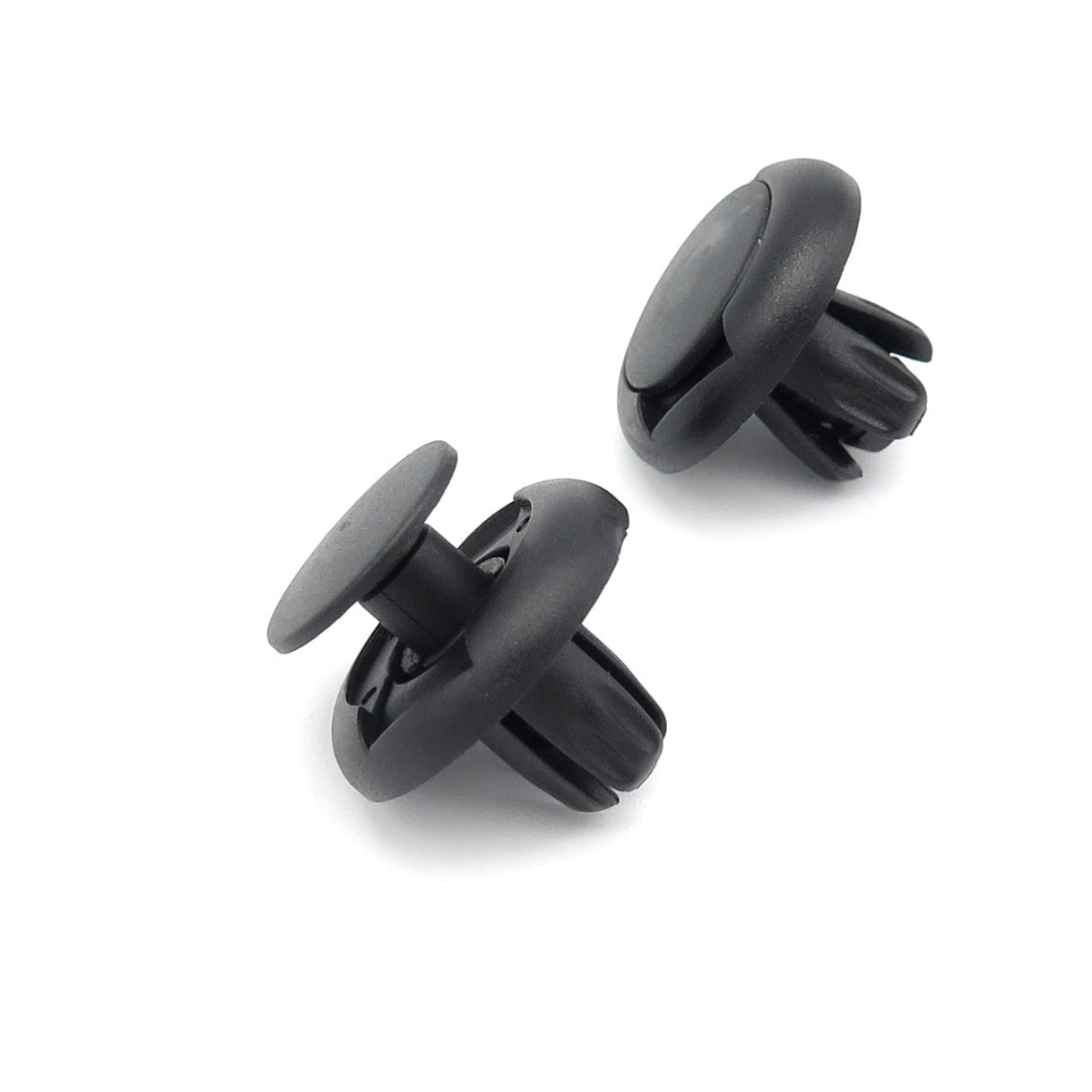 Push Fit Plastic Rivet, 8mm Hole Black - image 3