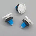 Trim Panel Moulding Clip, White