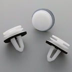Trim Panel Clip, White with Washer