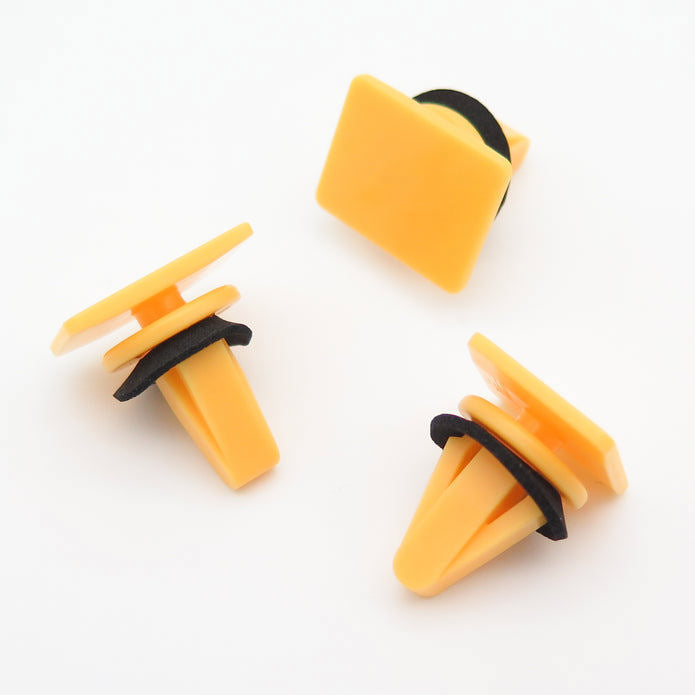 Side Moulding Clip, Yellow