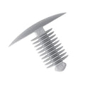 Fir Tree Trim Clip, 9-10mm Hole, 33mm Head, Grey
