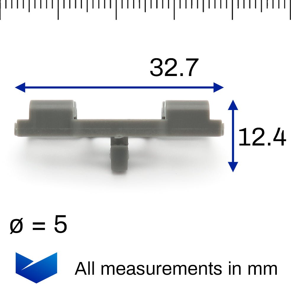 Plastic Clip for Rubber Weatherstrip Seals,, - image 2