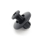 Screw Fit Plastic Rivet, 8mm Hole, 20mm Collar, Black, Type B - image 3