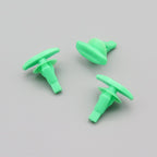 Rubber Weatherstrip Seal Clip, Green